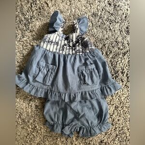 Isobella &Chloe babygirl matching set